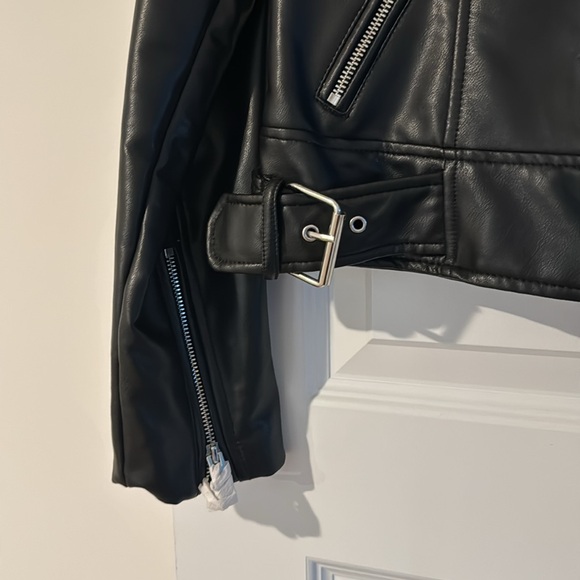 Zara Faux Leather Jacket NWT Size XS - Picture 10 of 14